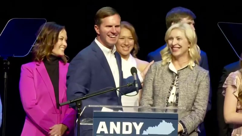 “Tonight, Kentucky made a choice, a choice not to move to the right or to the left but to move...