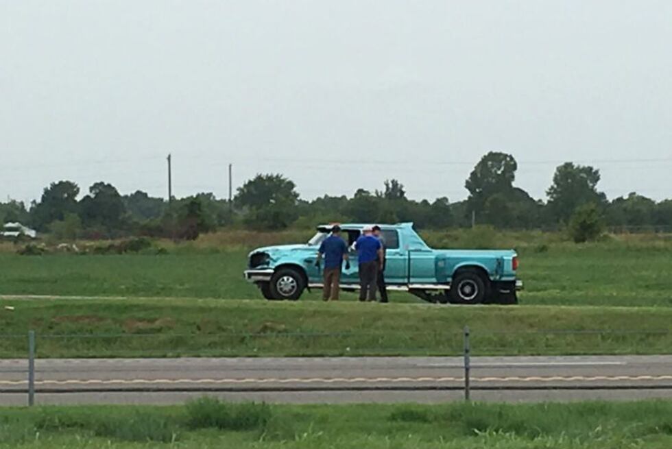 The truck was stolen earlier today out of Sullivan, Illinois, which is north of Effingham....