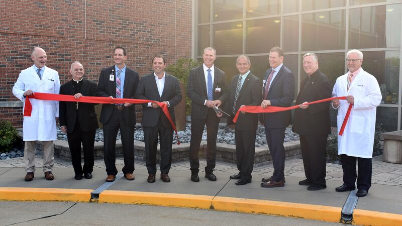 The changeover was celebrated on September 29 with a blessing and ribbon cutting at the hospital.