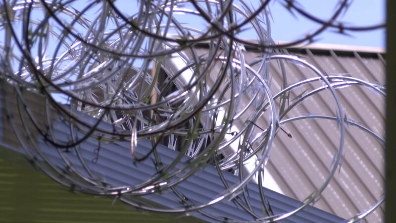 Prison razor-wire