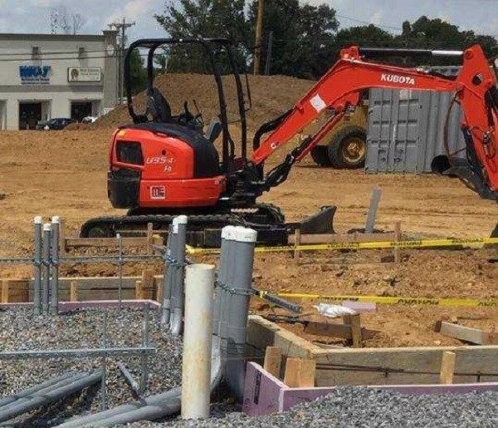 A mini excavator was stolen (Source: Paducah Kentucky Police Department)