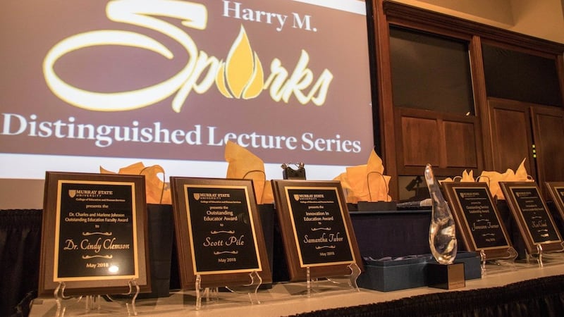 The 34th annual Harry M. Sparks Distinguished Lecture took place on May 1 in the Murray Room...