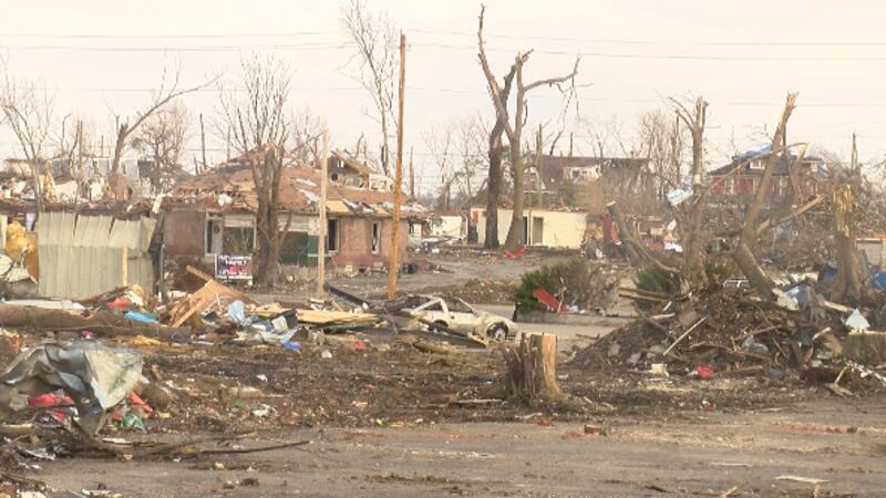 An E4 tornado hit the city of Mayfield on December 10, 2021.