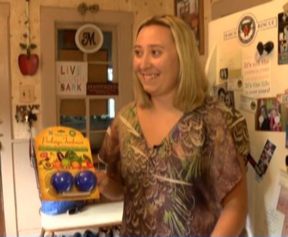 Jamie Nash-Mayberry tested the Bluapple.
