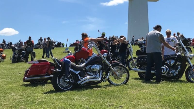 Thousands of motorcyclists roared into Alto Pass on Sunday, May 21 for an annual pilgrimage.