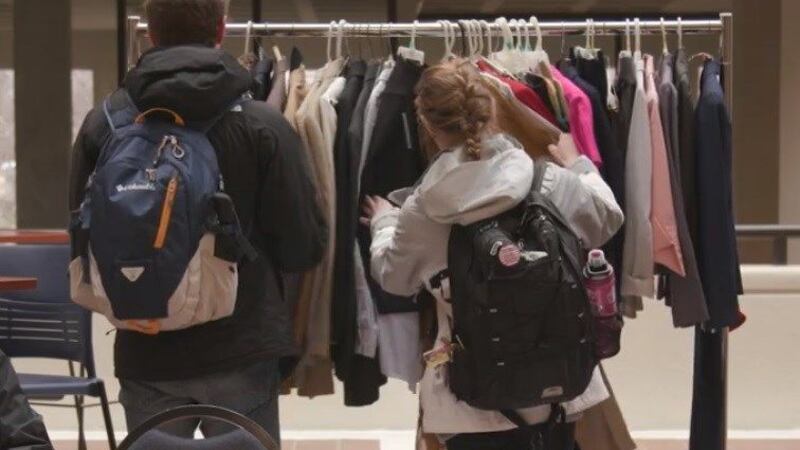 The Career Closet currently has more than 500 available clothing items (Source: MSU)