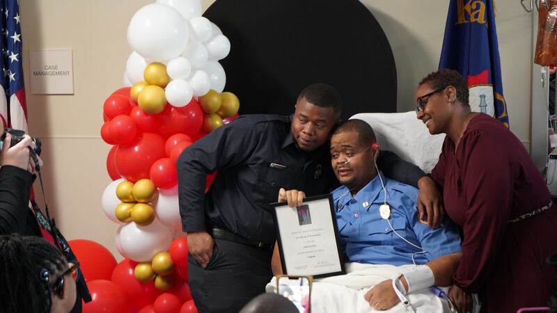 A third-generation firefighter is getting a chance to continue his father's legacy.