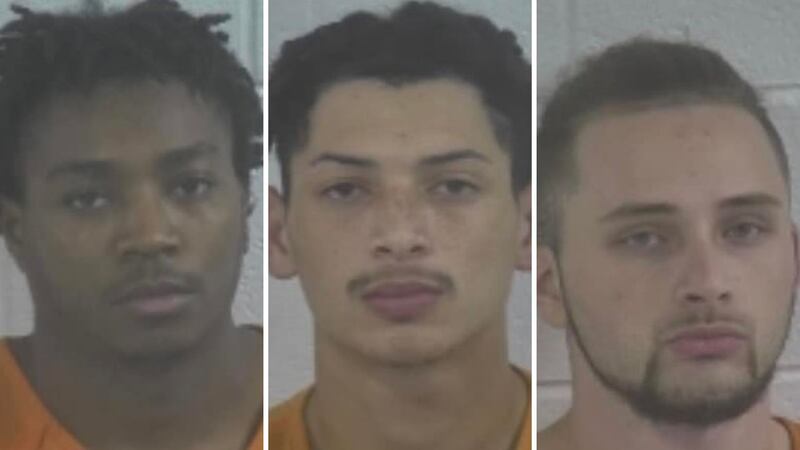 It is suspected that Terrance Johnson, Camron Price, and Jimmy Webb took property and firearms...