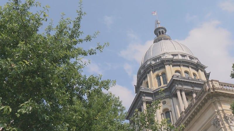 Illinois State Capitol in Springfield.