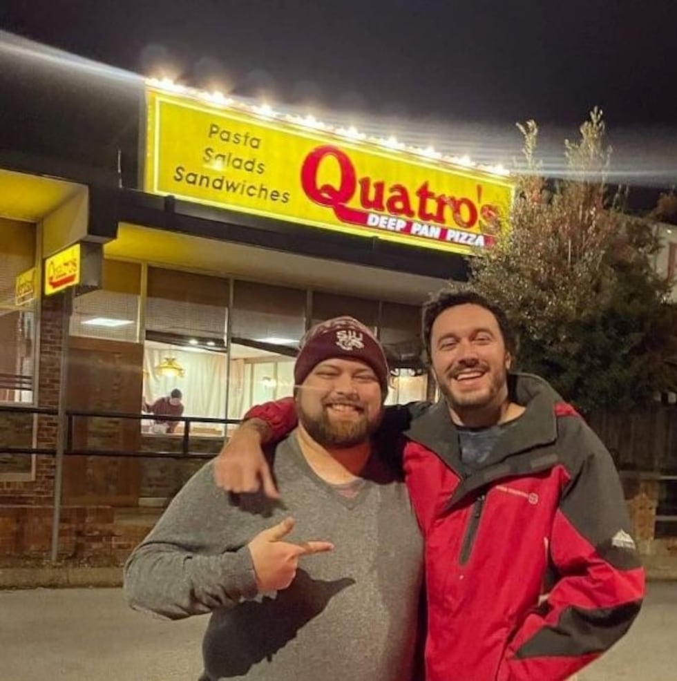 Quatro's owner Blake Morrison (left) passed away recently on a cruise in the Bahamas.