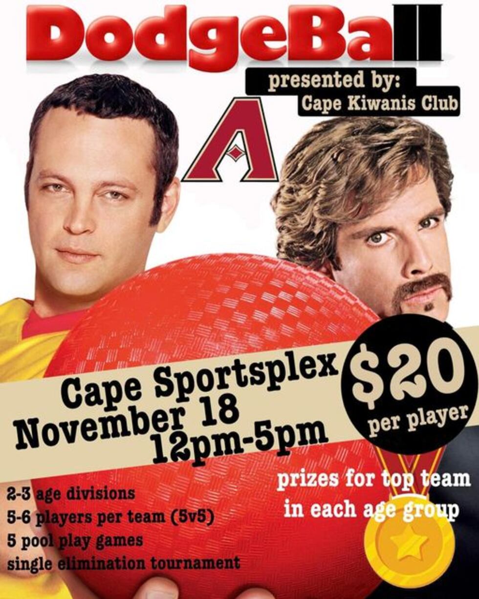 Bottom Seam Aces Dodge Ball Tournament 2023 flyer