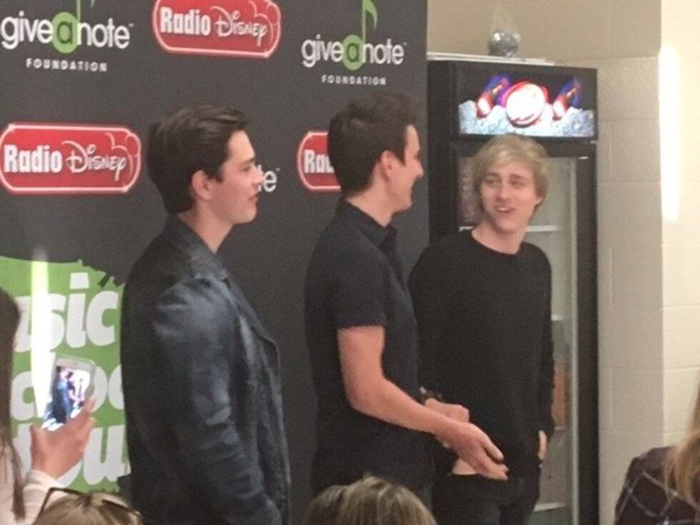 The band Before you Exit after performing in Dexter, Mo. Friday night. (Source: Shawn Wood)