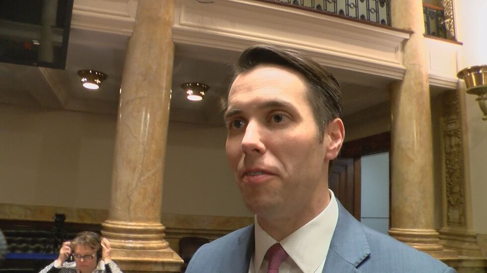 Senator Morgan McGarvey, (D-Louisville) Minority Floor Leader. (source: Mike fussell, WAVE 3...